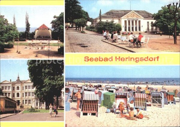 Heringsdorf Ostseebad Usedom Konzertplatz Kulturhaus FDGB Erholungsh