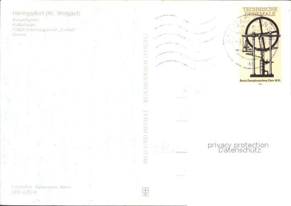 Heringsdorf Ostseebad Usedom Konzertplatz Kulturhaus FDGB Erholungsh – Bild 2