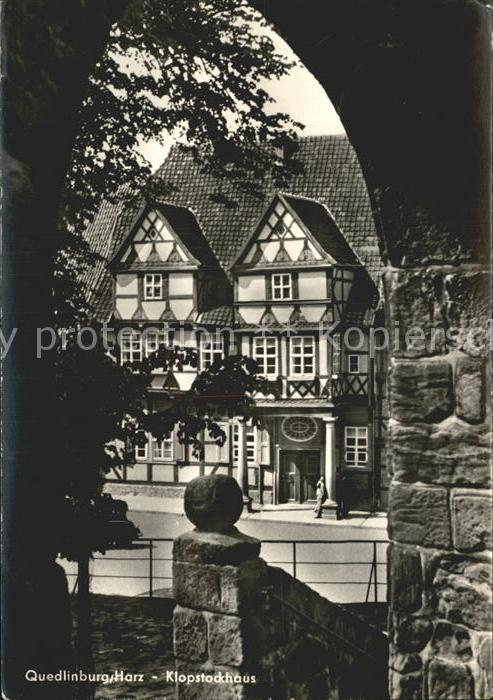 Quedlinburg Klopstockhaus