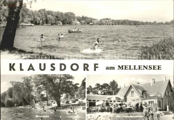Klausdorf Mellensee Strandbad HO Strandgaststätte
