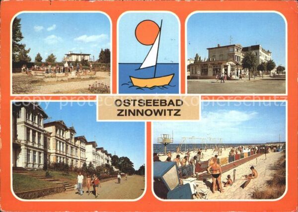 Zinnowitz Ostseebad Minisportanlage Karl Marx Strasse Ferie