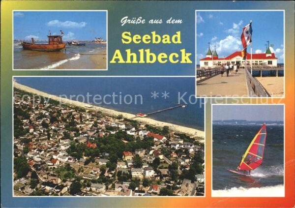 Ahlbeck Ostseebad Fischkutter Seebrücke Restaurant Windsu