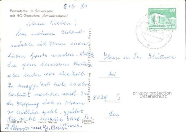 Schwarzatal Postkutsche HO Gaststätte Schweizerhaus – Bild 2
