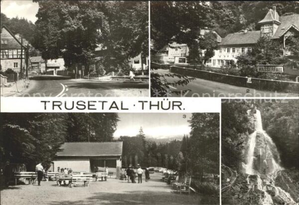 Trusetal Pappenheimplatz HO Gaststätte Wasserfal