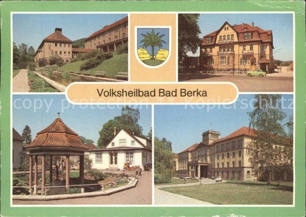 Bad Berka Sanatorium HO Kurhotel Goethebrunnen Ku