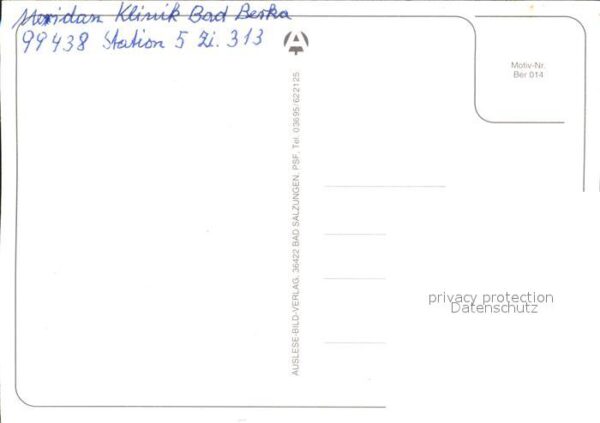 Bad Berka Median Klinik Volksheilbad – Bild 2