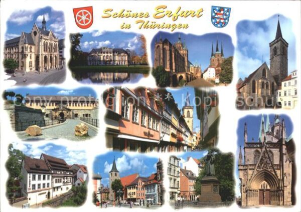 Erfurt Sehenswürdigkeiten der Stadt