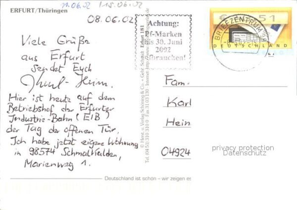 Erfurt Sehenswürdigkeiten der Stadt – Bild 2