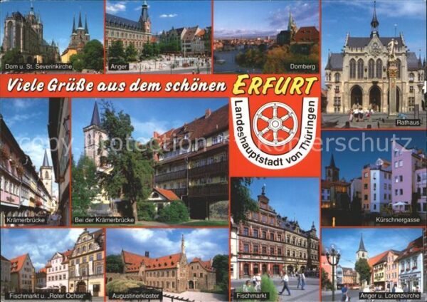 Erfurt Sehenswürdigkeiten der Stadt