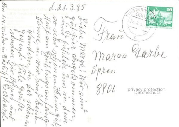 Finsterbergen FDGB Erholungsheim Wilhelm Pieck Innena – Bild 2