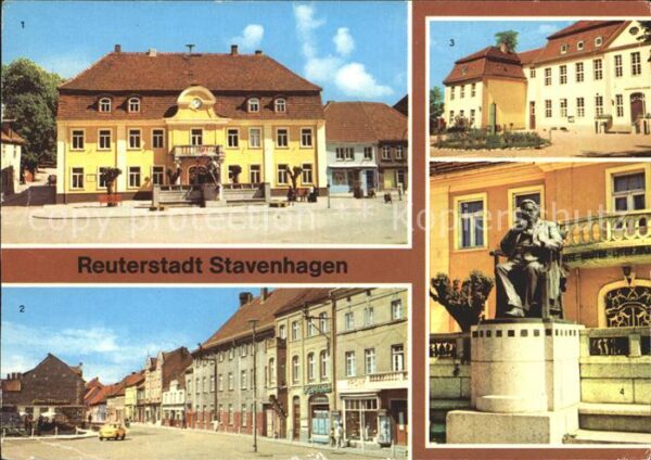Stavenhagen Fritz Reuter Literatur Museum Markt Sch