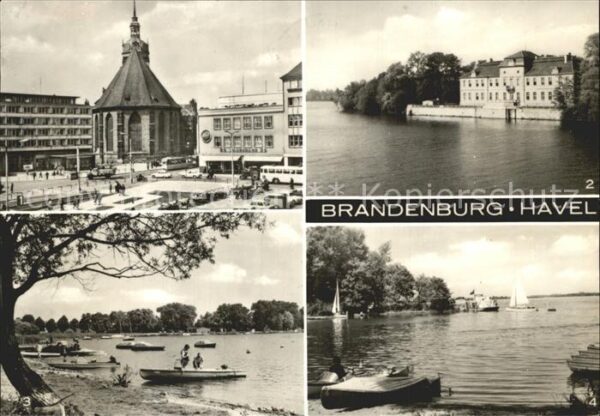 Brandenburg Havel Molkenmarkt Schloss Plaue Bootsliegepla