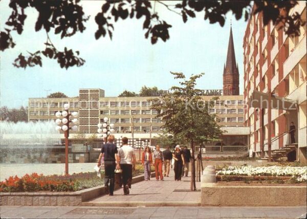Frankfurt Oder Karl Marx Strasse Wasserspiele