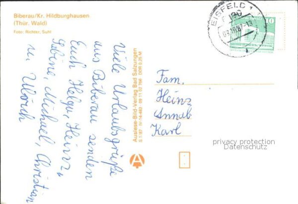 Biberau Gesamtansicht Thüringer Wald – Bild 2