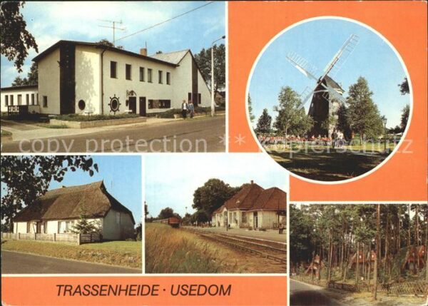 Trassenheide Usedom Gaststätte Seeklause Mühle Jugenderholu