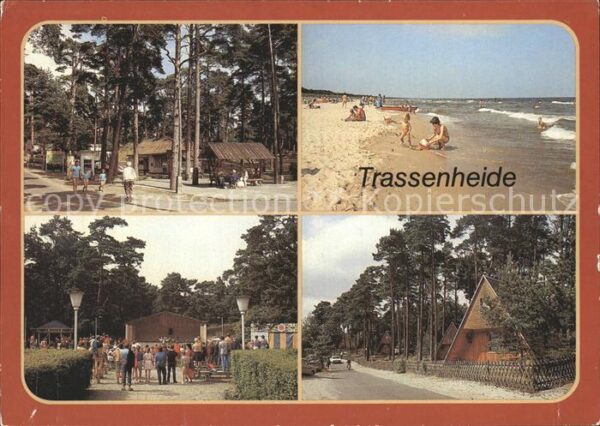 Trassenheide Usedom Campingplatz Strand Musikpavillon Finnh