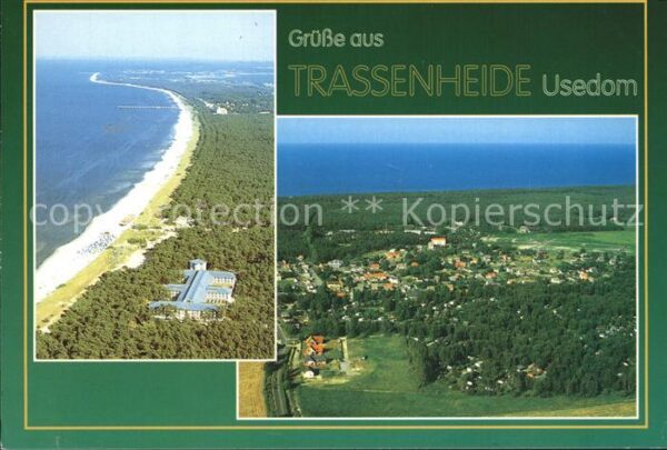Trassenheide Usedom Fliegeraufnahme