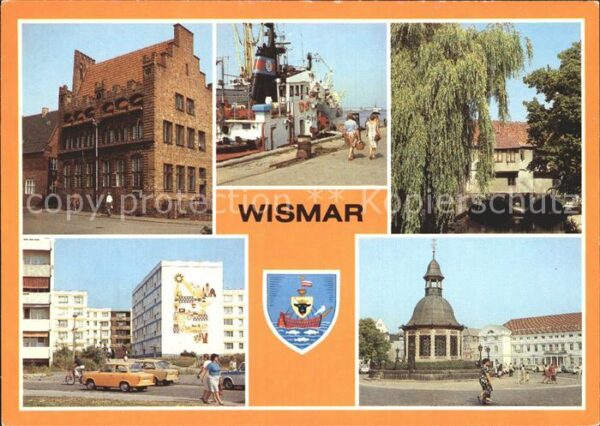 Wismar Mecklenburg Archidiakonat Hafen Gewölbe Runde Grube