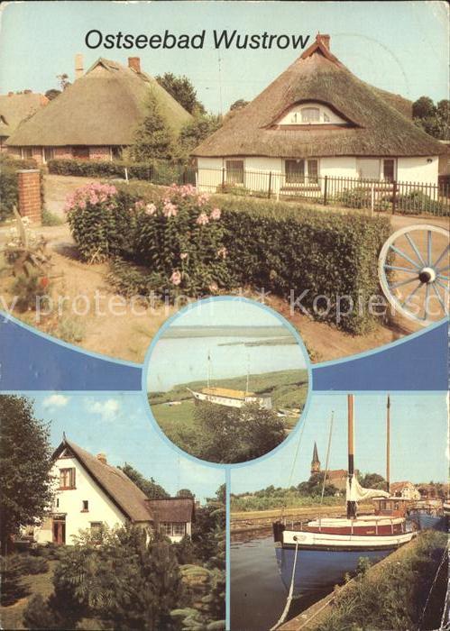 Wustrow Ostseebad Rohrdachhaus Betriebsferienheim Hafen S