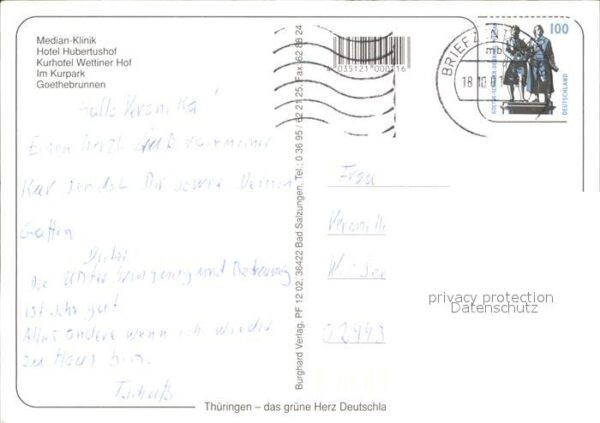 Bad Berka Medianklinik Hotel Hubertushof Kurhotel – Bild 2