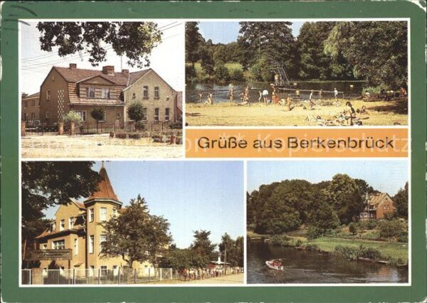 Berkenbrueck Fuerstenwalde Ferienheim Badestelle Spree Jugendherbe