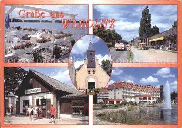 Wandlitz Wandlitzsee Restaurant Terrasse Prenzla