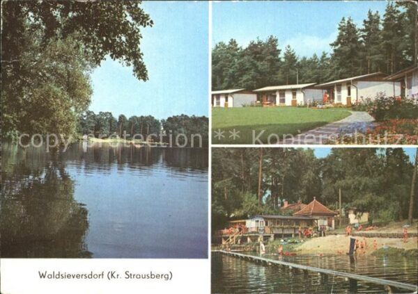 Waldsieversdorf Däbersee Bungalows Erholungszentrum AHB