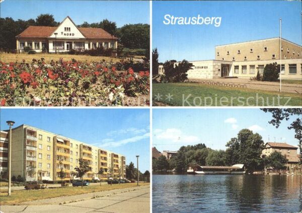 Strausberg Brandenburg HO Gaststätte Haus der NVA Neubauter Jo