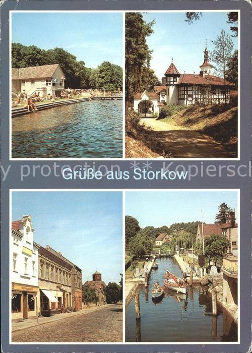 Storkow Mark Strandbad Storkower See Ingenieurschule