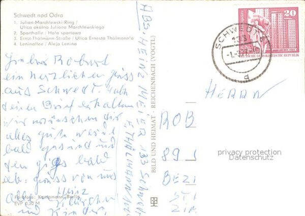 Schwedt Oder Julian Marchlewski Ring Sporthalle Erns – Bild 2