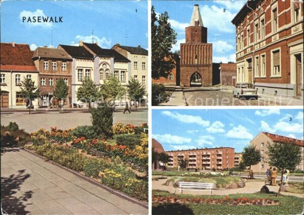 Pasewalk Mecklenburg Vorpommern Ernst Thälmann Platz Mühlentor Platz de