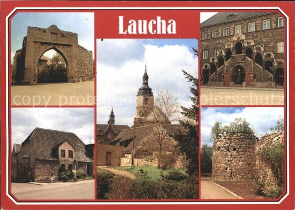 Laucha Thueringen Obertor Glockenmuseum Stadtkirche Ratha