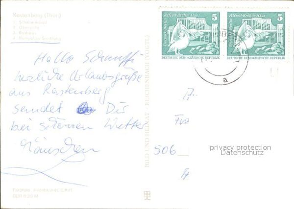 Rastenberg Schwimmbad Übersicht Rathaus Bungalow S – Bild 2