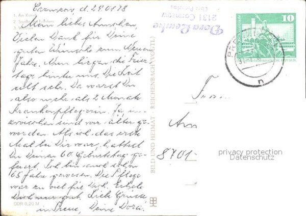 Lindow Mark Kanal Strasse des Friedens Watzsee – Bild 2