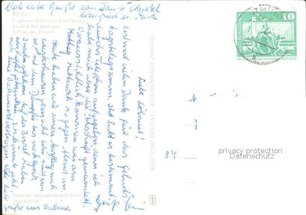 Kyritz Brandenburg Johann Sebastian Bach Strasse Untersee – Bild 2