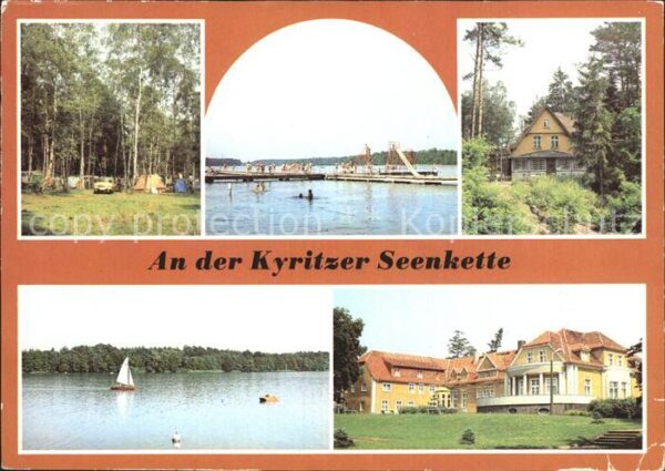 Wusterhausen Dosse Campingplatz Kyritzer See Strandbad Bor