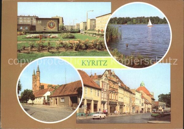 Kyritz Brandenburg Otto Grotewohl Strasse Untersee Kirche