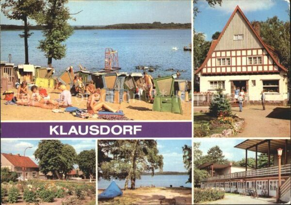 Klausdorf Mellensee Strandbad Jugendherberge Dorfaue Campin