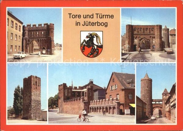 Jueterbog Tore und Türme Wappen