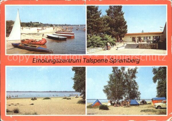 Spremberg Niederlausitz Erholungszentrum Talsperre Strand Bagen