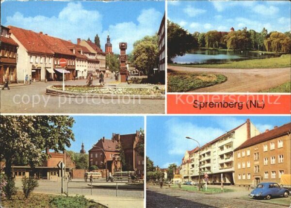 Spremberg Niederlausitz Clara Zetkin Strasse Schloss Busbahnhof