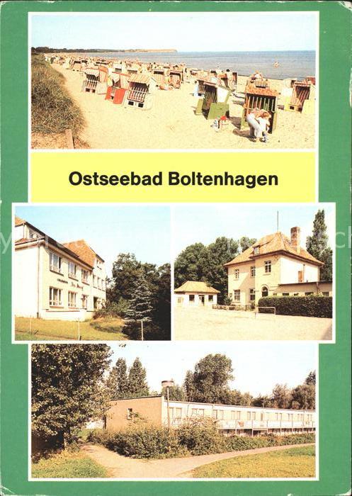 Boltenhagen Ostseebad Strand Ferienheim Post FDGB Urlauberdor