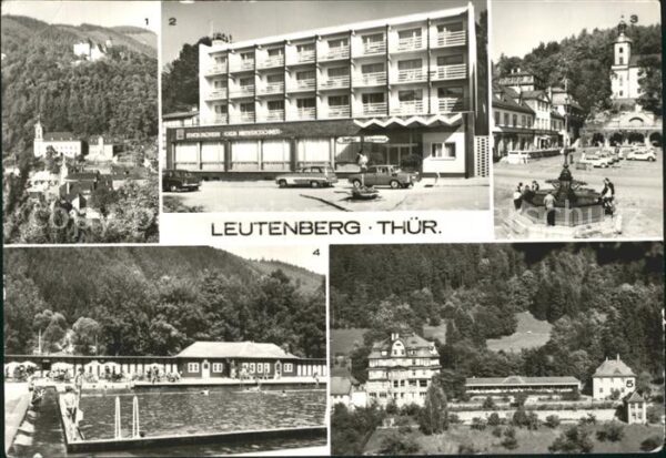 Leutenberg Thueringen Friedensburg FDGB Erholungsheim Marktpl