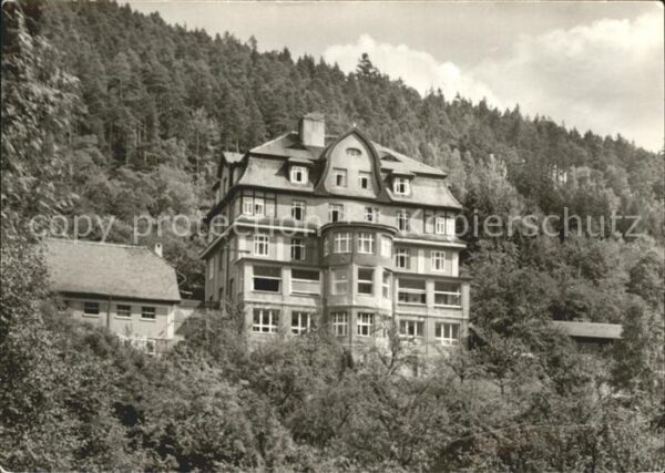 Leutenberg Thueringen FDGB Erholungsheim Sormitzblick