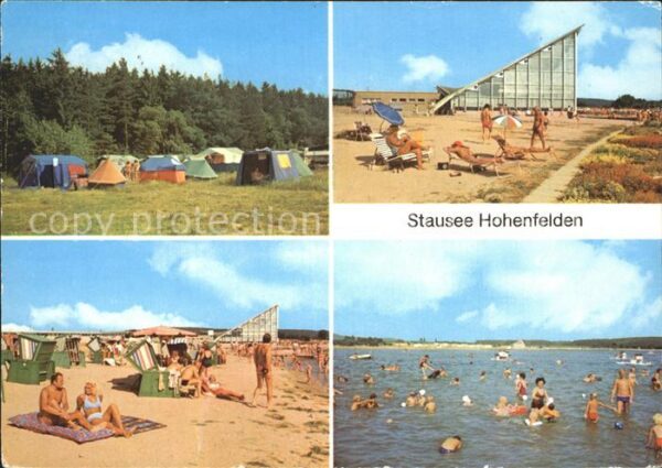 Hohenfelden Stausee Badestrand Erholungszentrum Cam