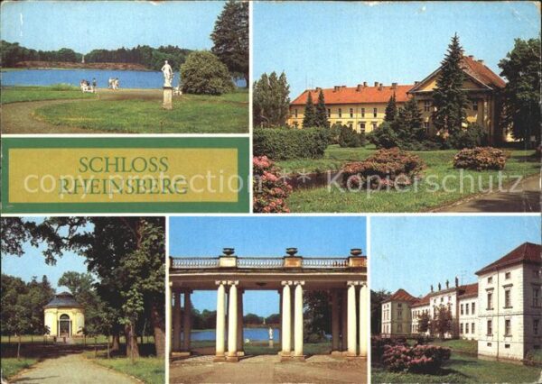Rheinsberg Grienericksee Kavaliershaus Pavillon Sc