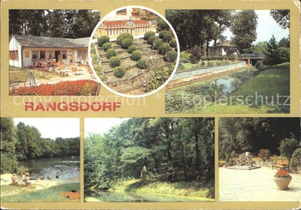 Rangsdorf Cafe Schloss Sanssouci Miniatur Klein V