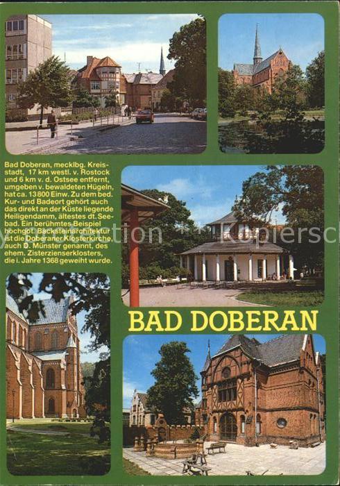 Bad Doberan Strassenpartie Münster Möckelhaus Museu