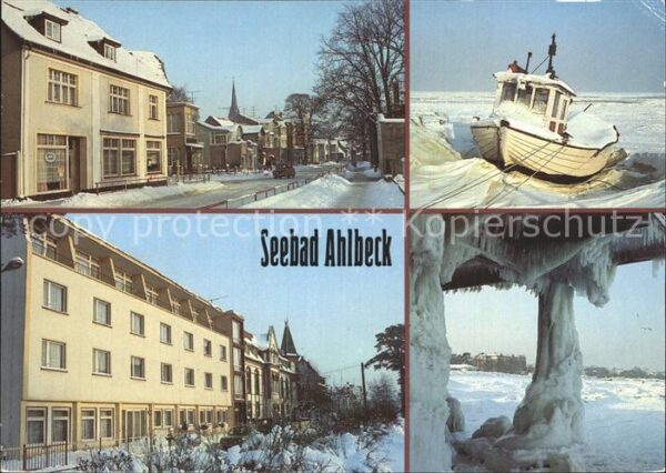 Ahlbeck Ostseebad Lindenstrasse Fischerboot Ferienheime i