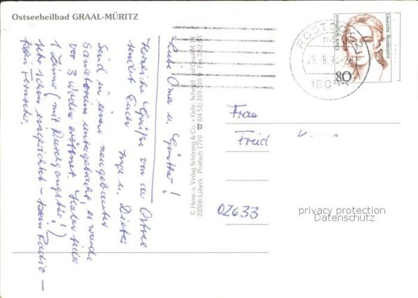 Graal-Mueritz Ostseebad Strand Promenade Hotel Ferienheim – Bild 2